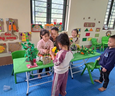 TRƯỜNG MN THƯỢNG BÌNH TỔ CHỨC CÁC HOẠT ĐỘNG SAU KỲ NGHỈ TẾT NGUYÊN ĐÁN BÍNH NGỌ 2026